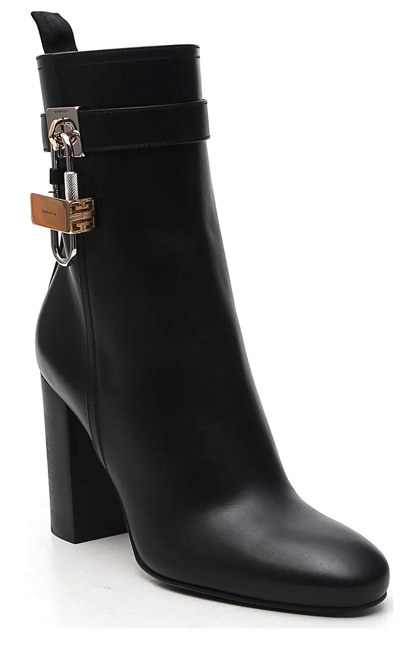 Givenchy 4G Logo Padlock Boots