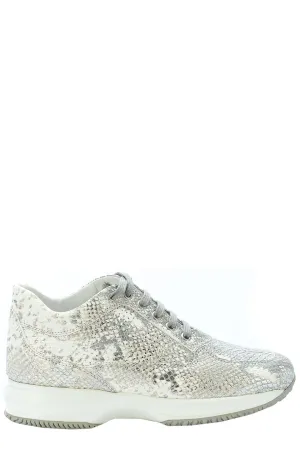 Hogan Interactive Embossed Sneakers