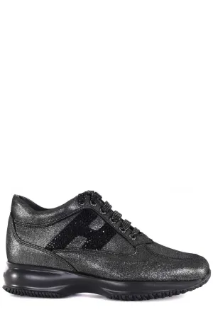 Hogan Interactive Lace-Up Sneakers