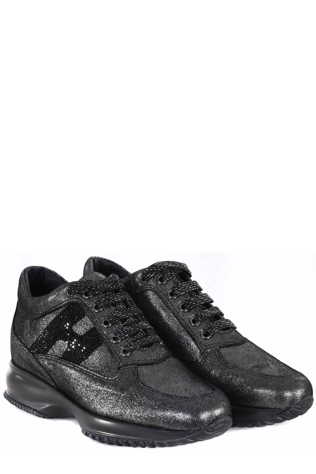 Hogan Interactive Lace-Up Sneakers