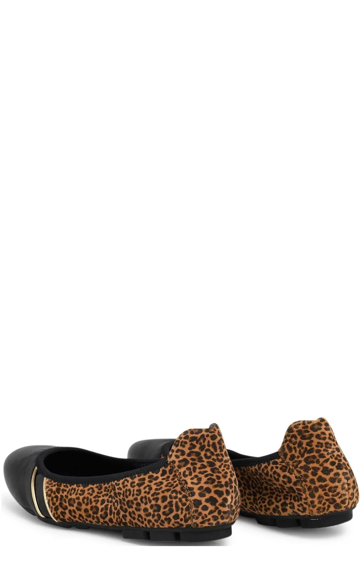 Hogan Leopard Print Ballerina Flats