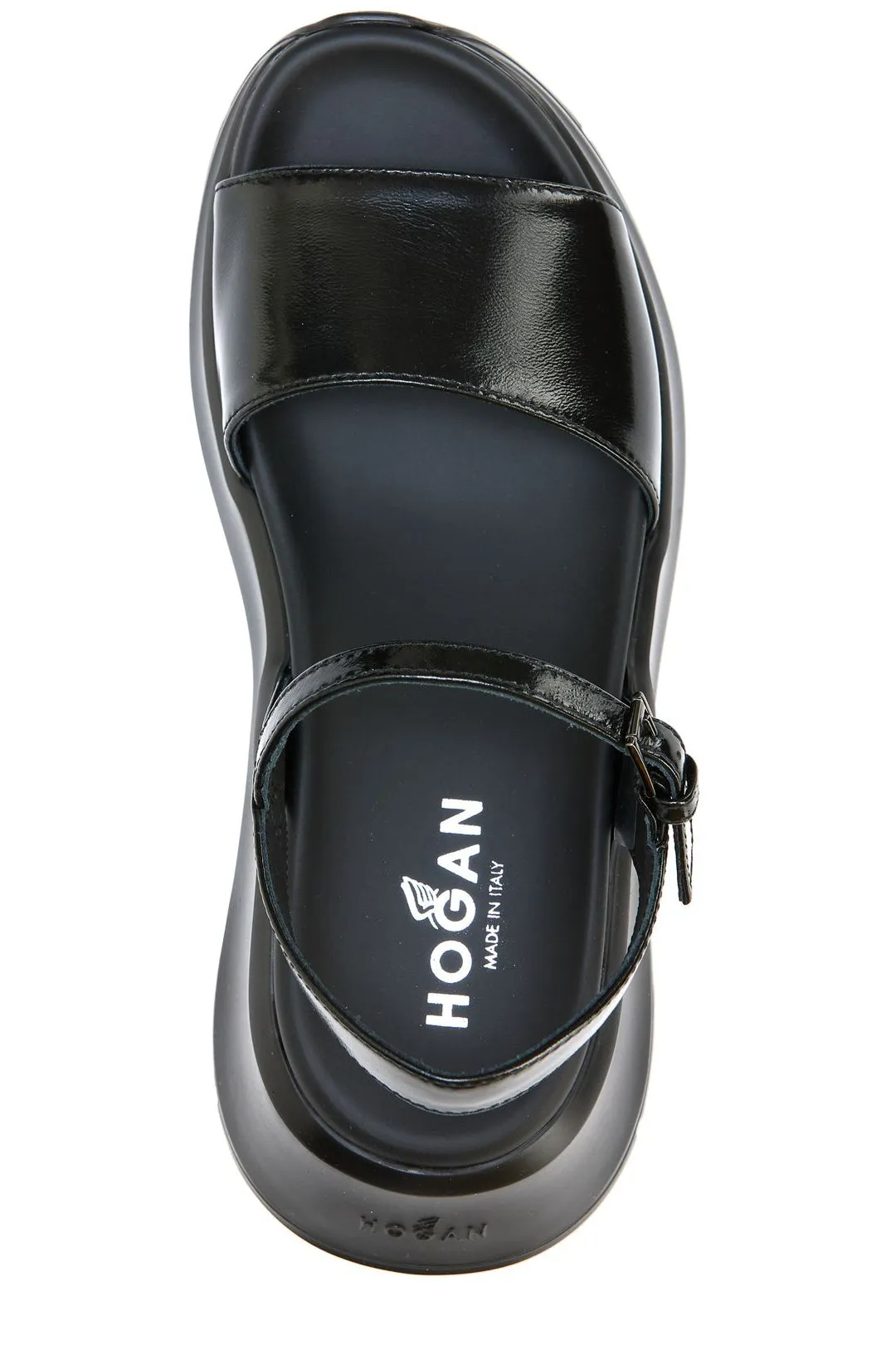 Hogan Logo Detailed Slingback Sandals