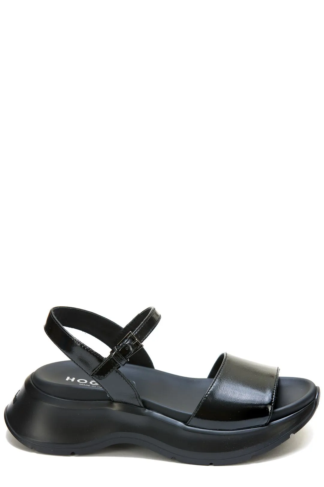 Hogan Logo Detailed Slingback Sandals