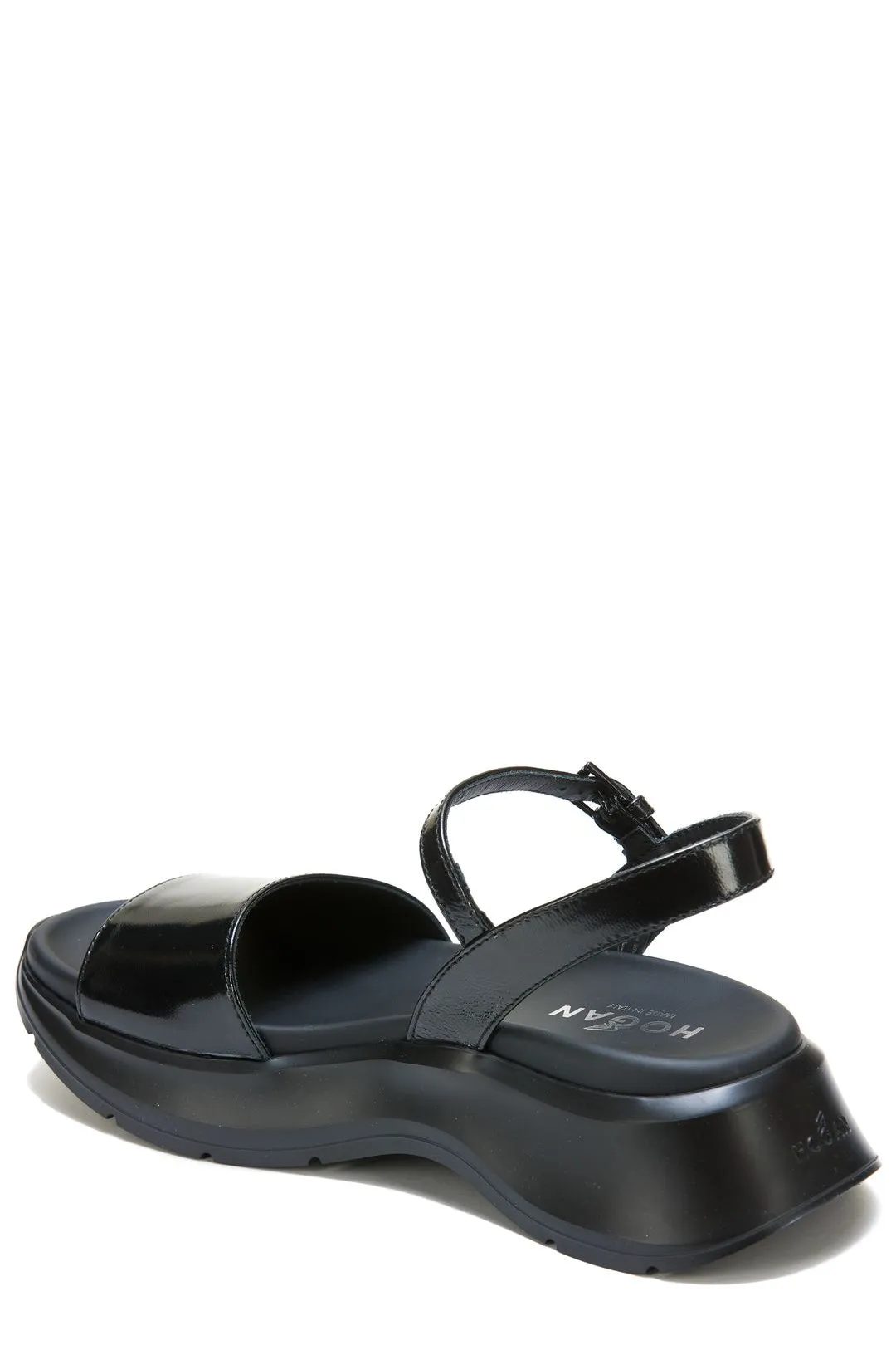 Hogan Logo Detailed Slingback Sandals