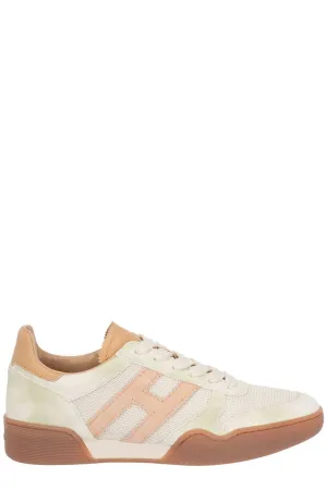 Hogan Low-Top Lace-Up Sneakers