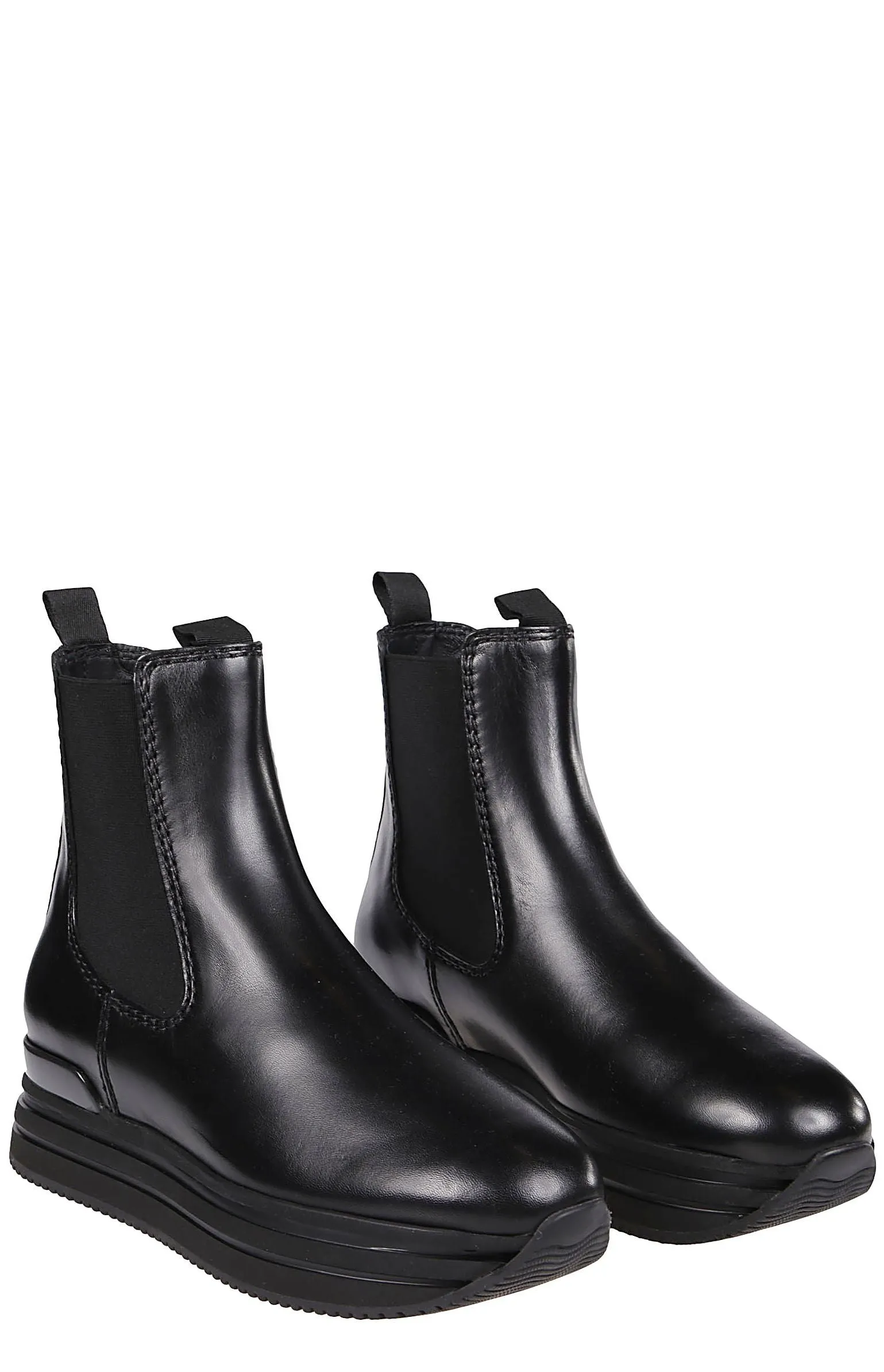 Hogan Midi Platform Chelsea Boots