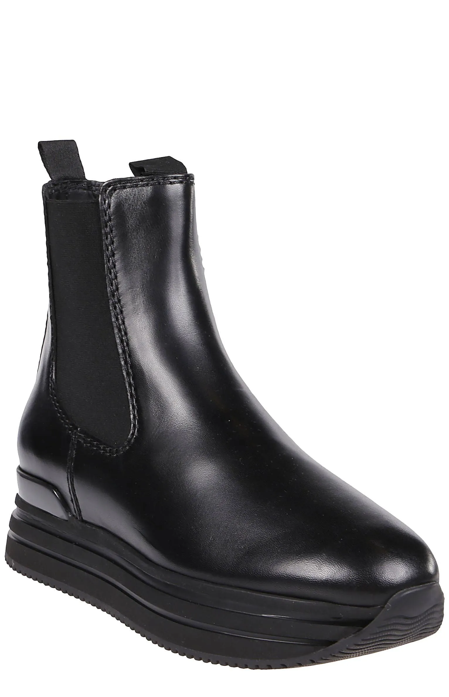 Hogan Midi Platform Chelsea Boots