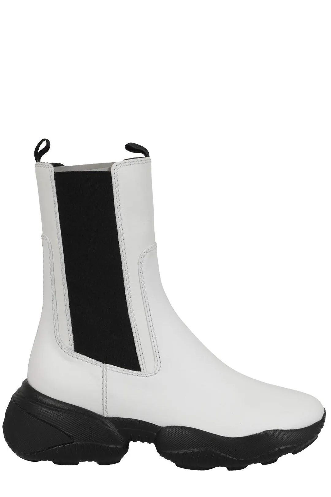 Hogan Round Toe Chunky Boots