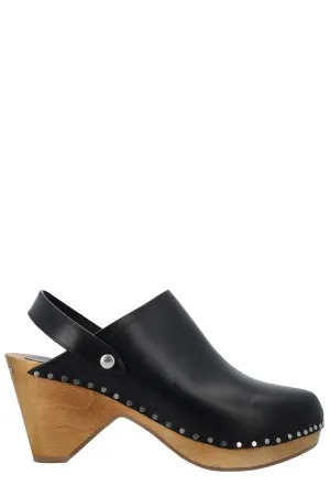 Isabel Marant Stud Embellished Clogs