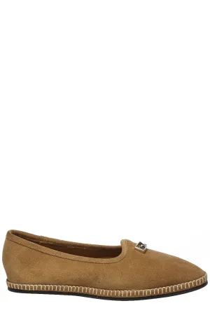 iuseppe Zanotti Otium Logo Plaque Loafers