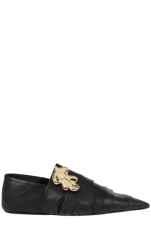 Jil Sander Pointed Toe Loafers
