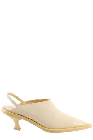 Jill Sander Slingback-Pointy Pumps