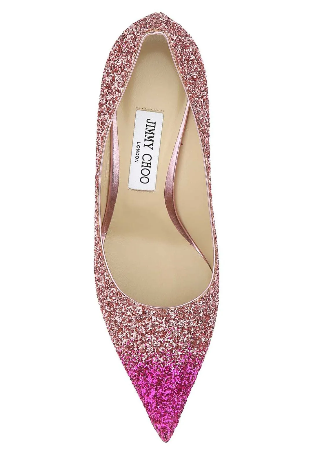 Jimmy Choo Love 85 Glitter Pumps