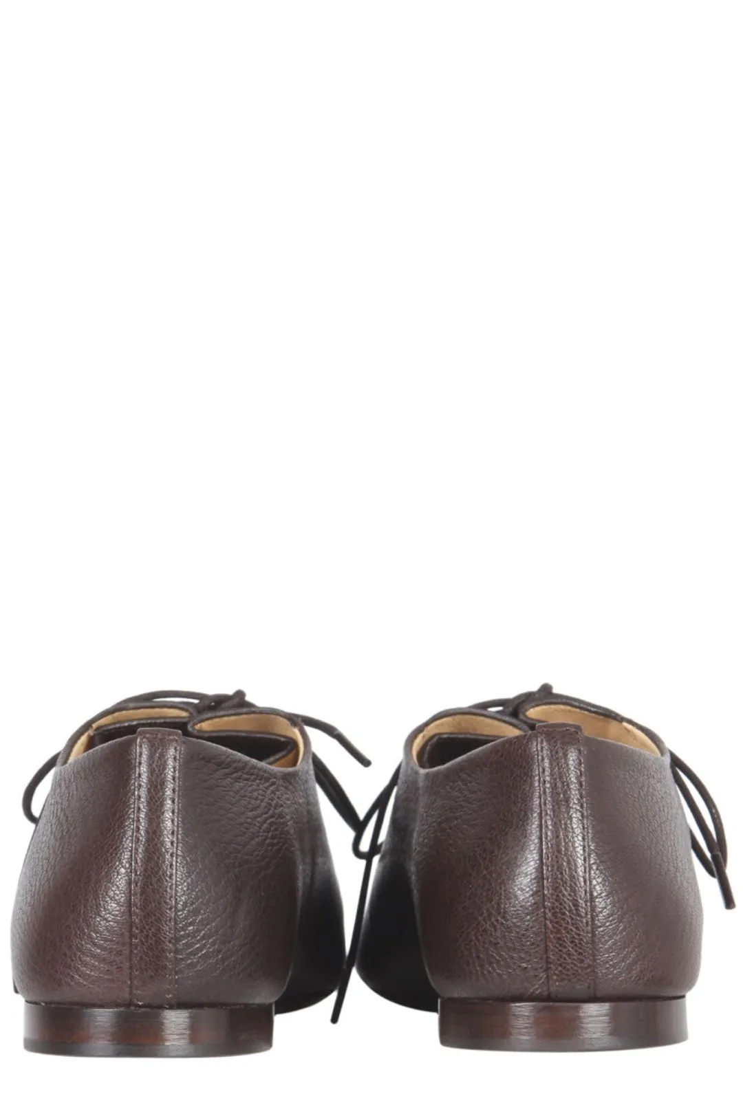Lemaire Pointed Toe Lace-Up Derby Shoes