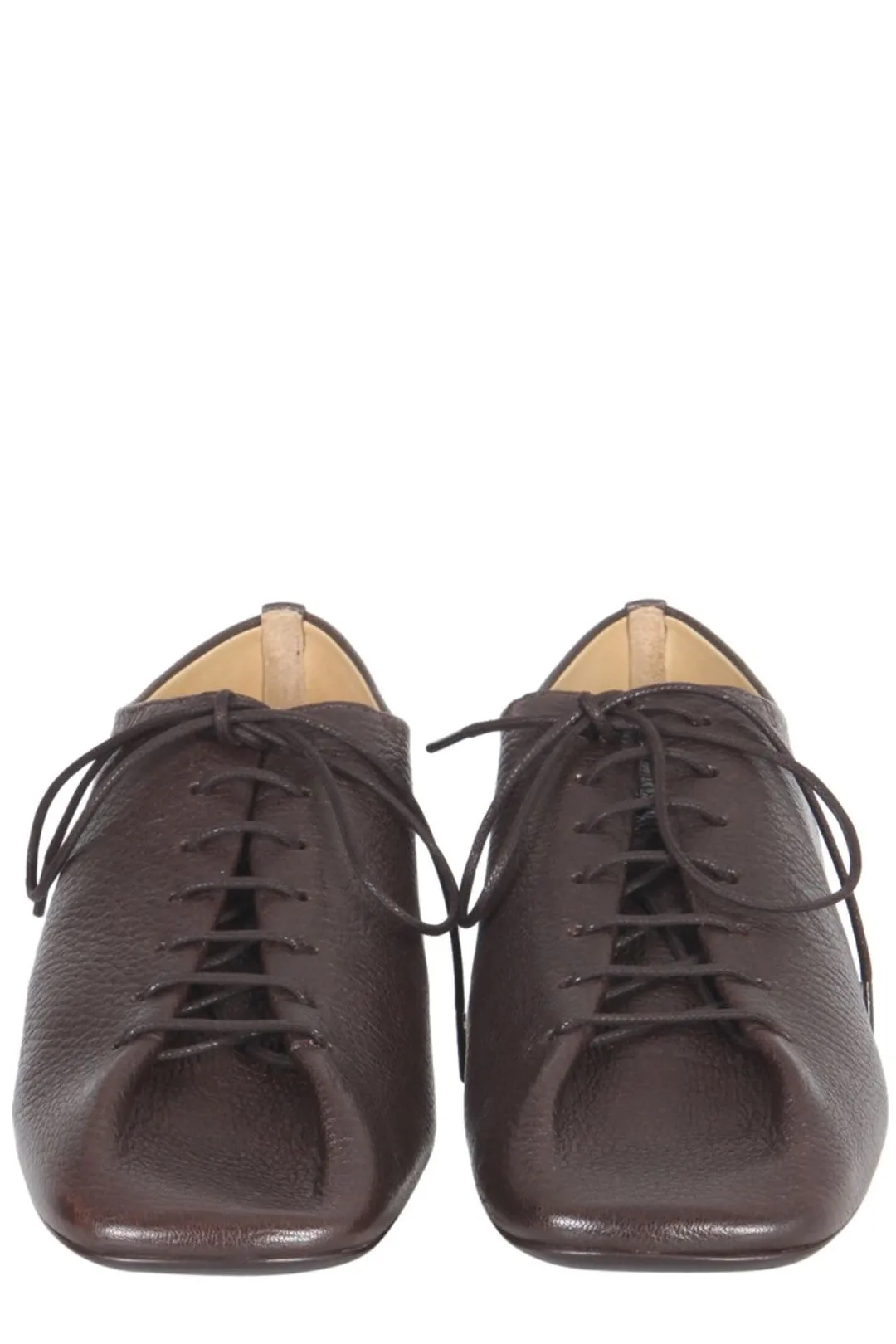 Lemaire Pointed Toe Lace-Up Derby Shoes