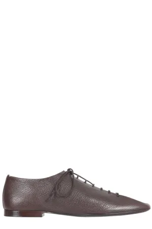 Lemaire Pointed Toe Lace-Up Derby Shoes