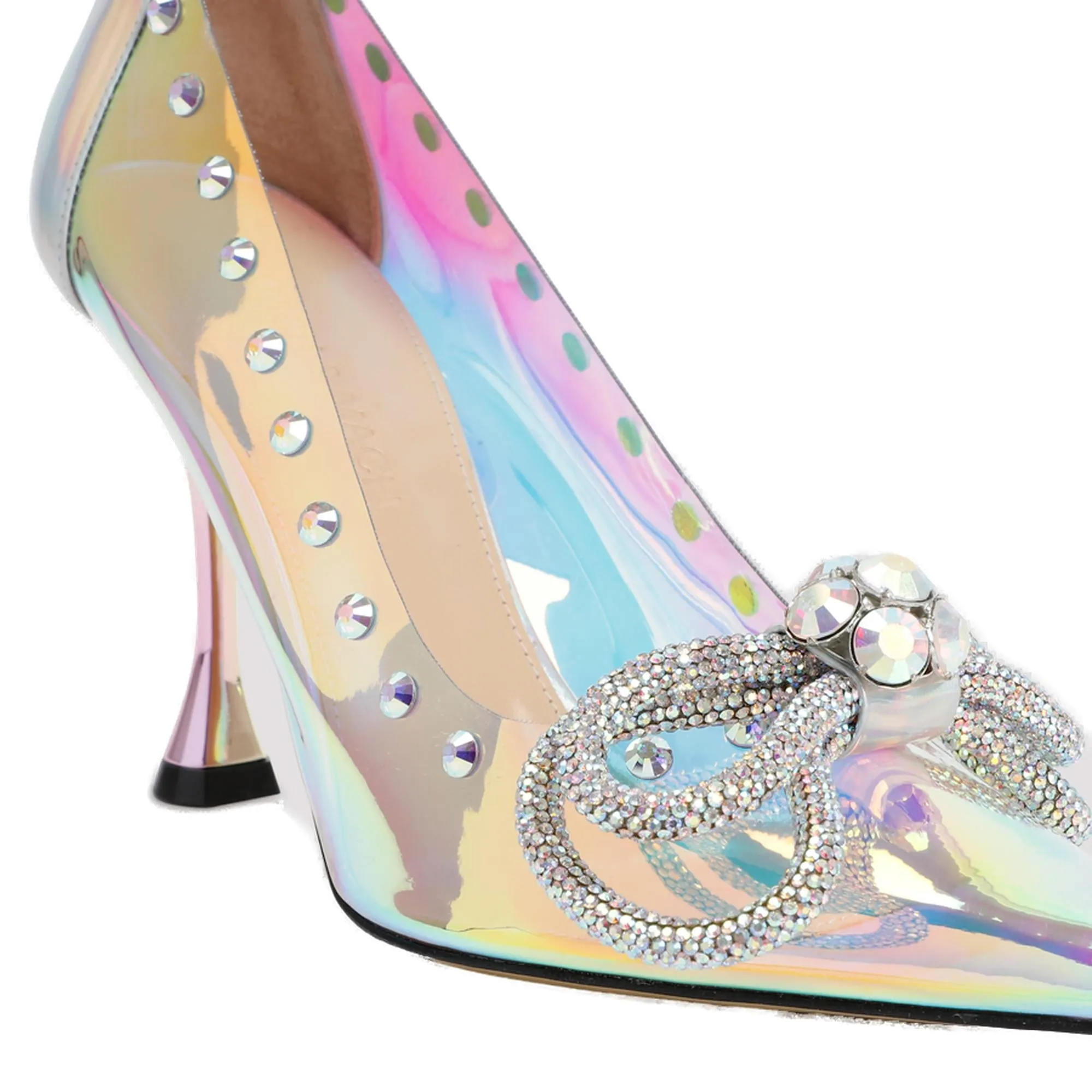 Mach & Mach Embellished Pointed-Toe Pumps