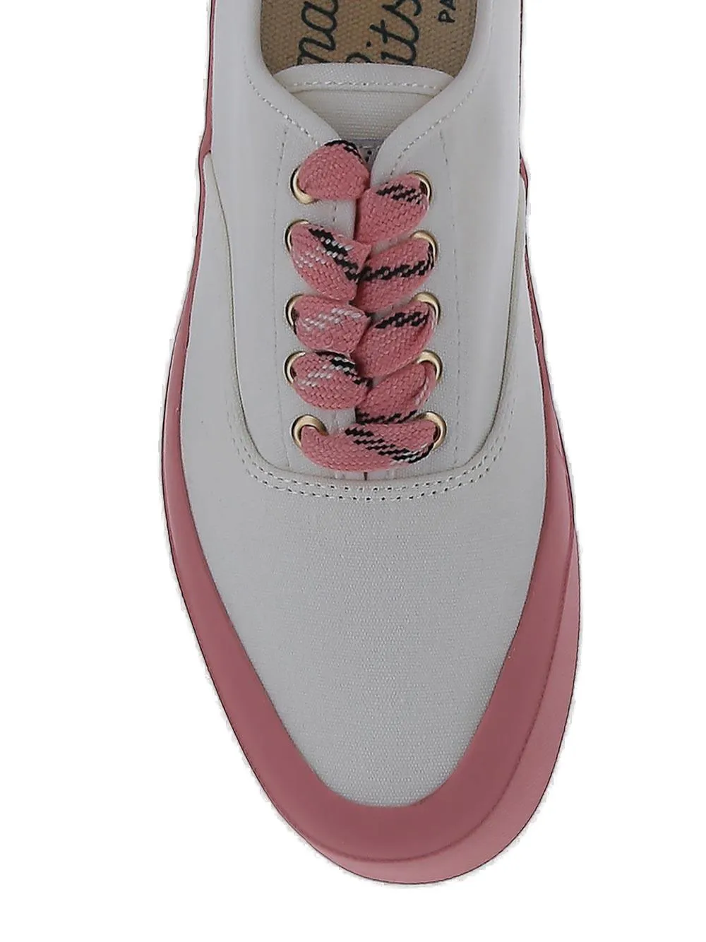 Maison Kitsun Lace-Up Sneakers