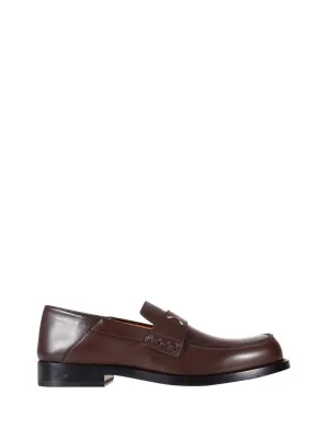 Maison Margiela Almond Toe Lace-Up Loafers