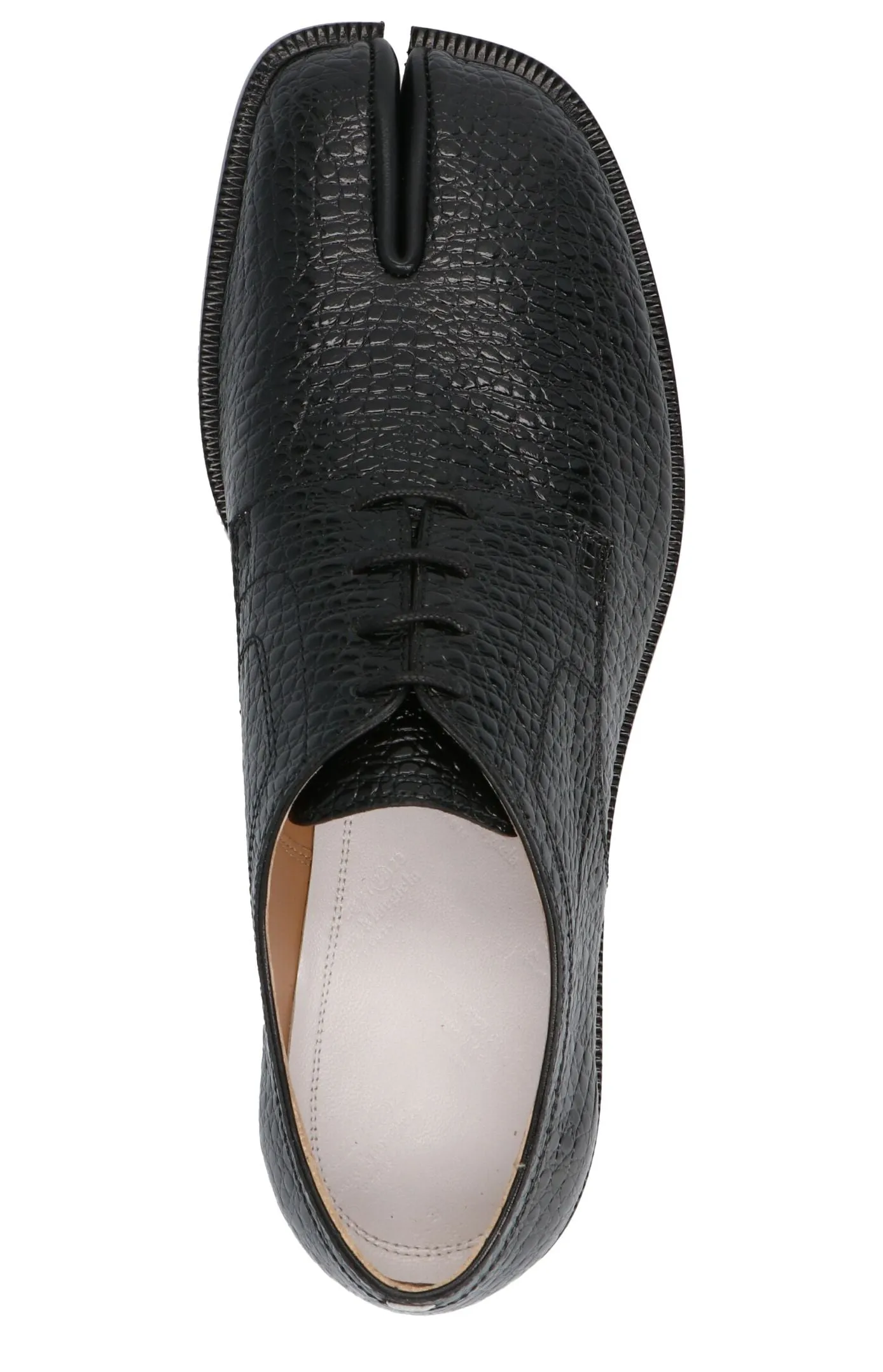 Maison Margiela Tabi Embossed Lace-Up Shoes