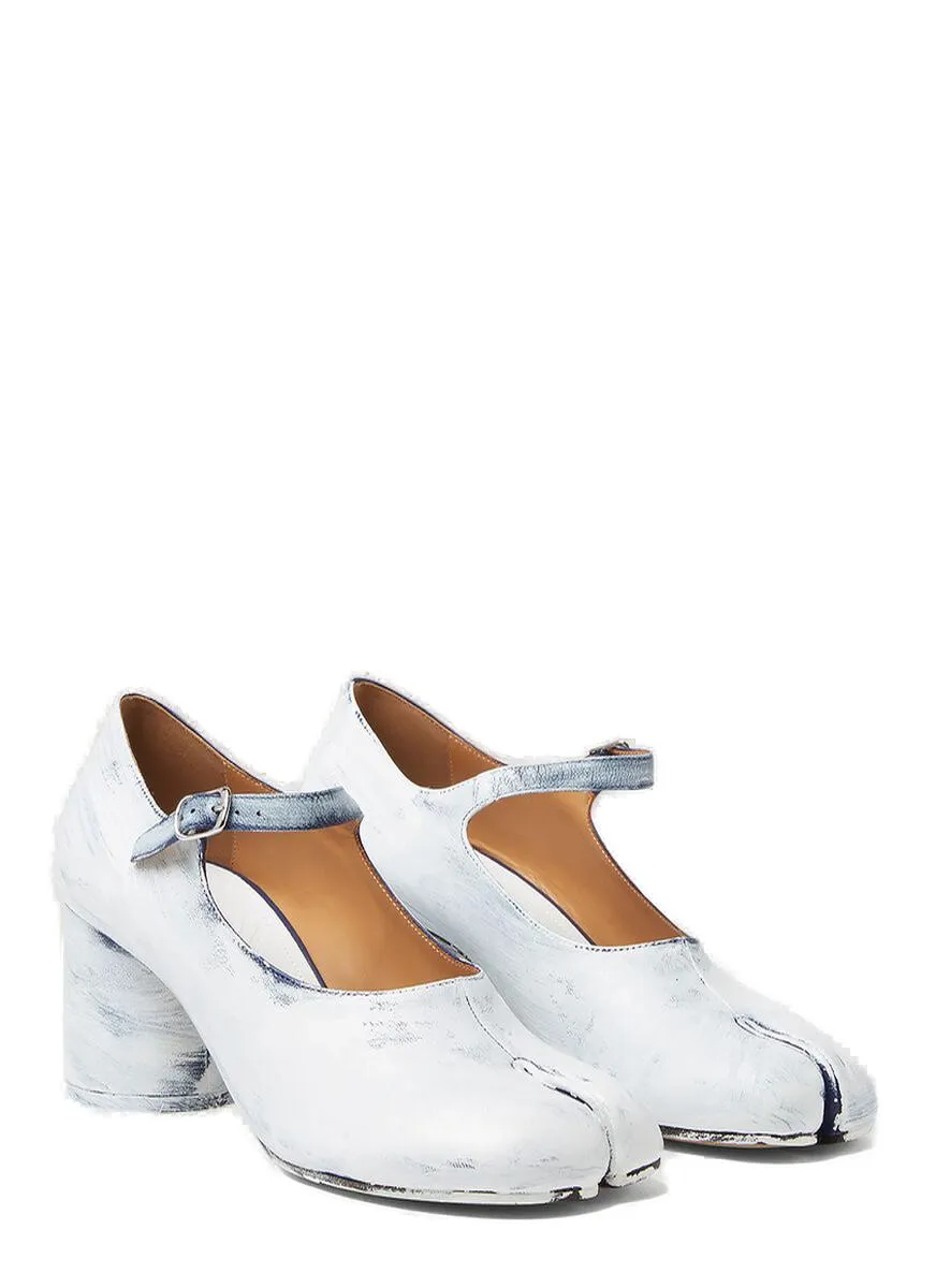 Maison Margiela Tabi Heeled Mary Jane Pumps