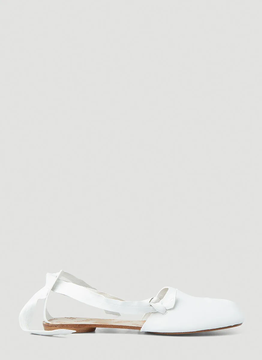 Maison Margiela Tabi Strapped Ballet Shoes
