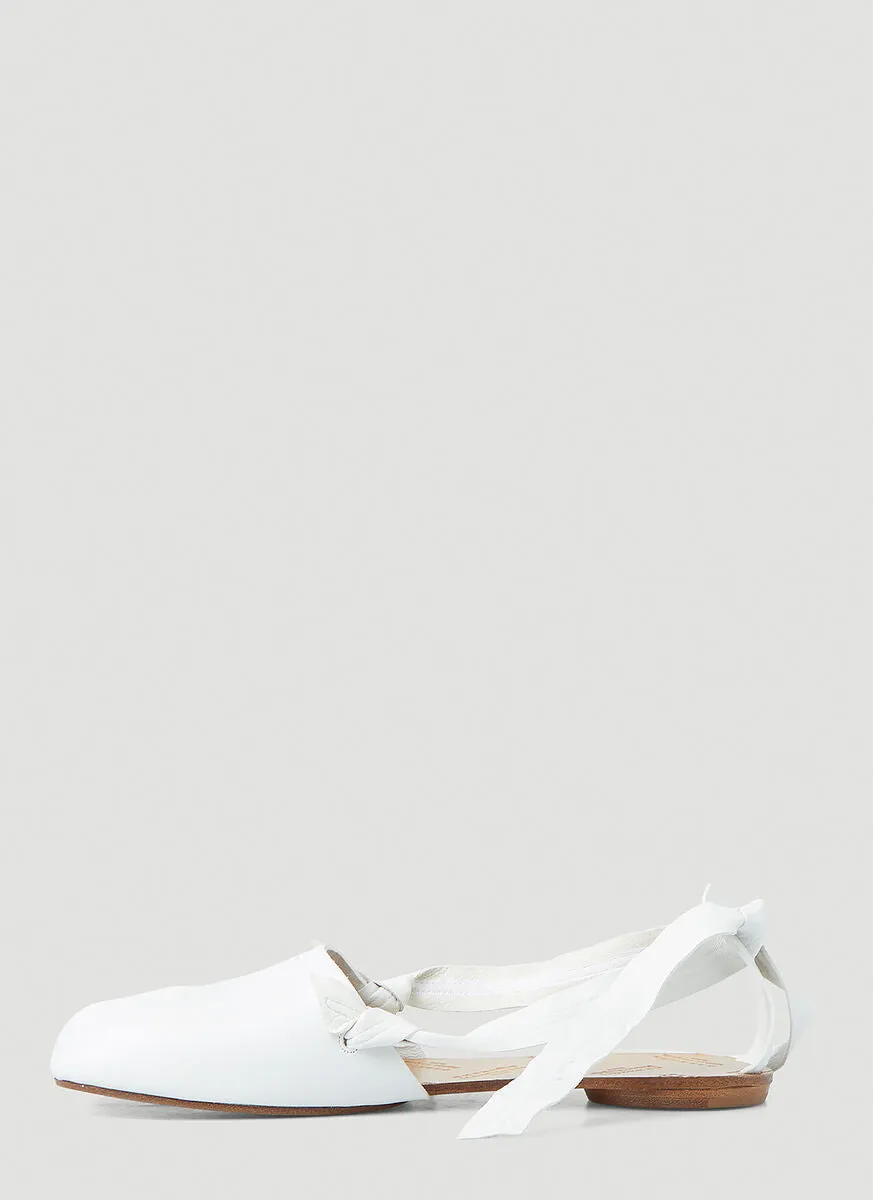 Maison Margiela Tabi Strapped Ballet Shoes
