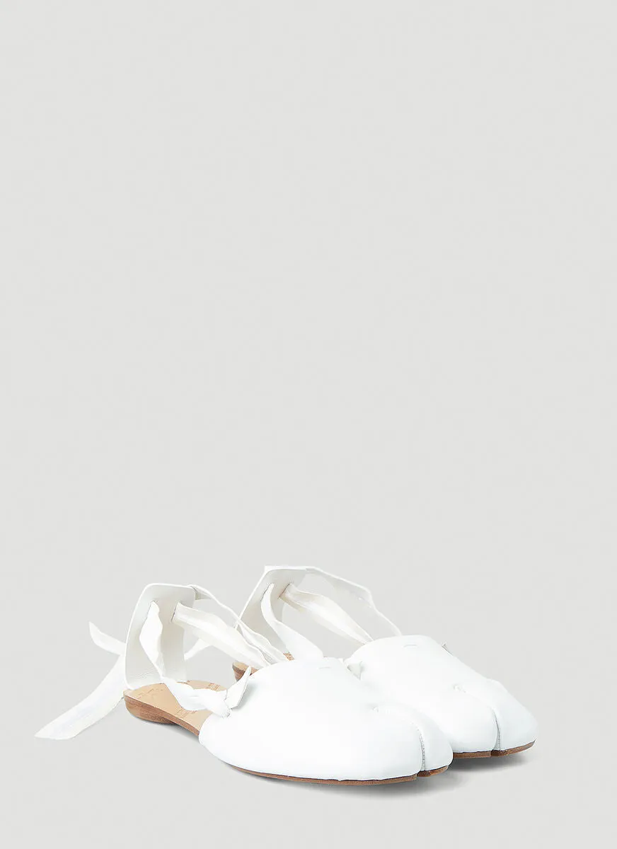 Maison Margiela Tabi Strapped Ballet Shoes