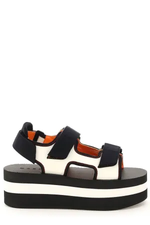 Marni Platform Colorblock Sandals