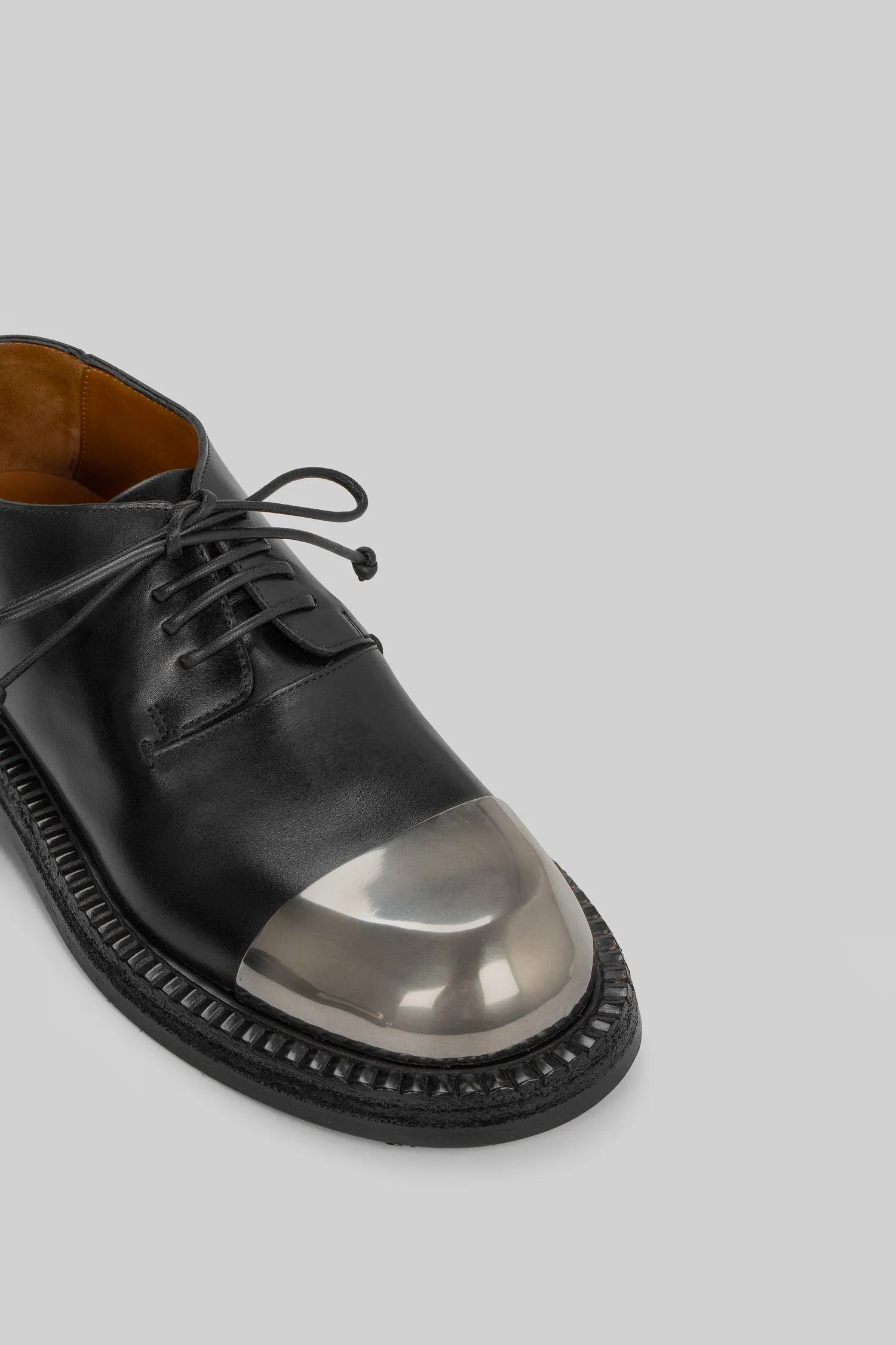 Marsll Alluce Cap-Toe Lace-Up Shoes