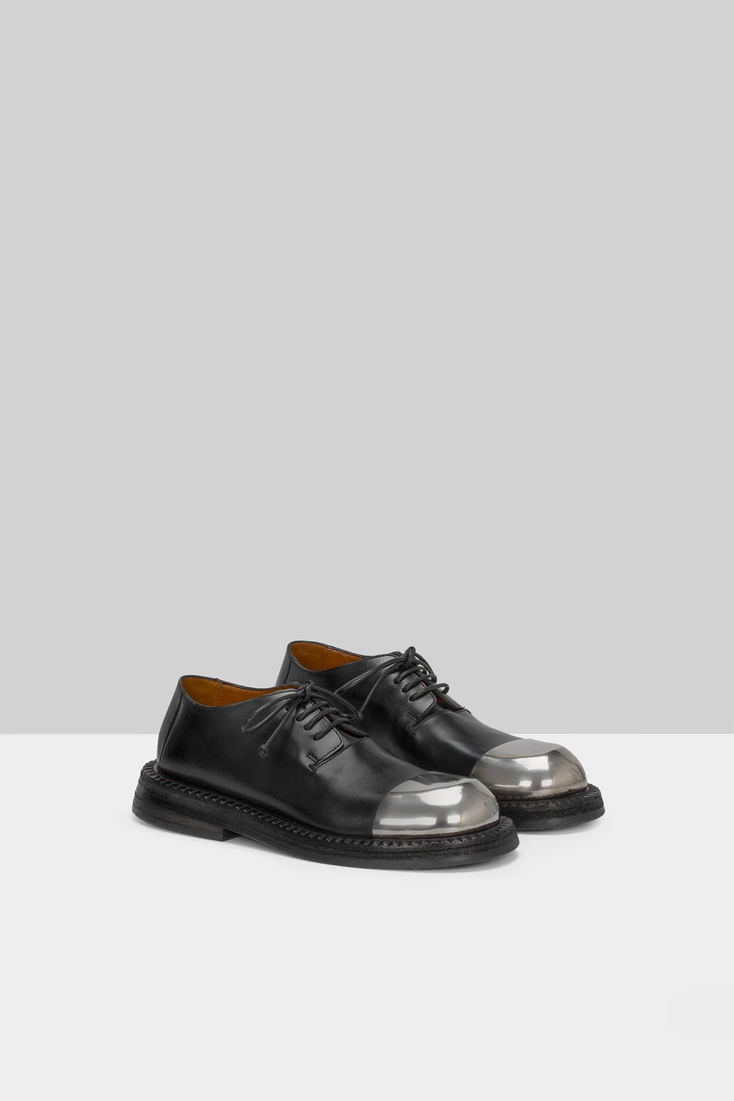 Marsll Alluce Cap-Toe Lace-Up Shoes