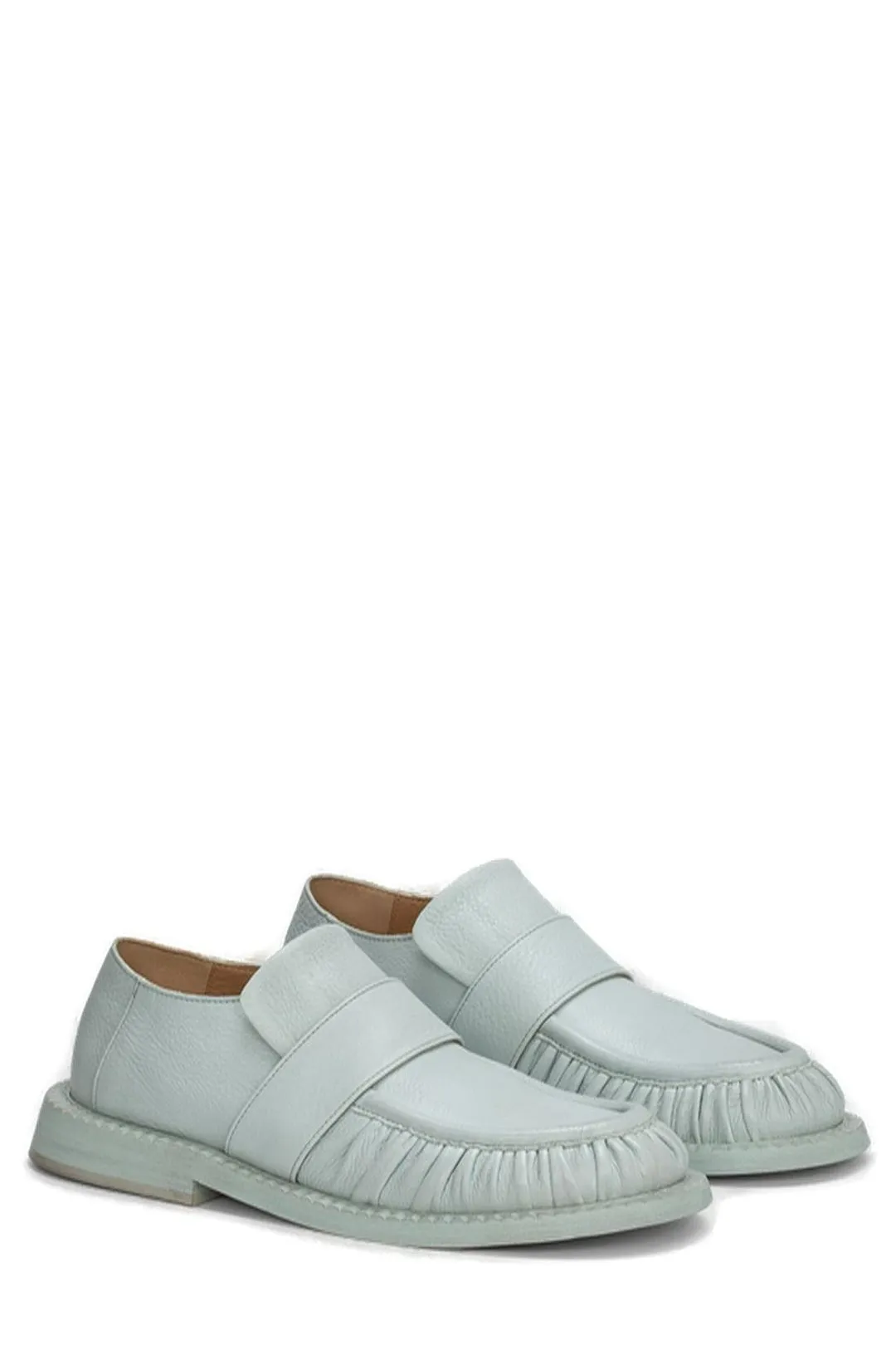 Marsll Alluce Gathered Detail Loafers