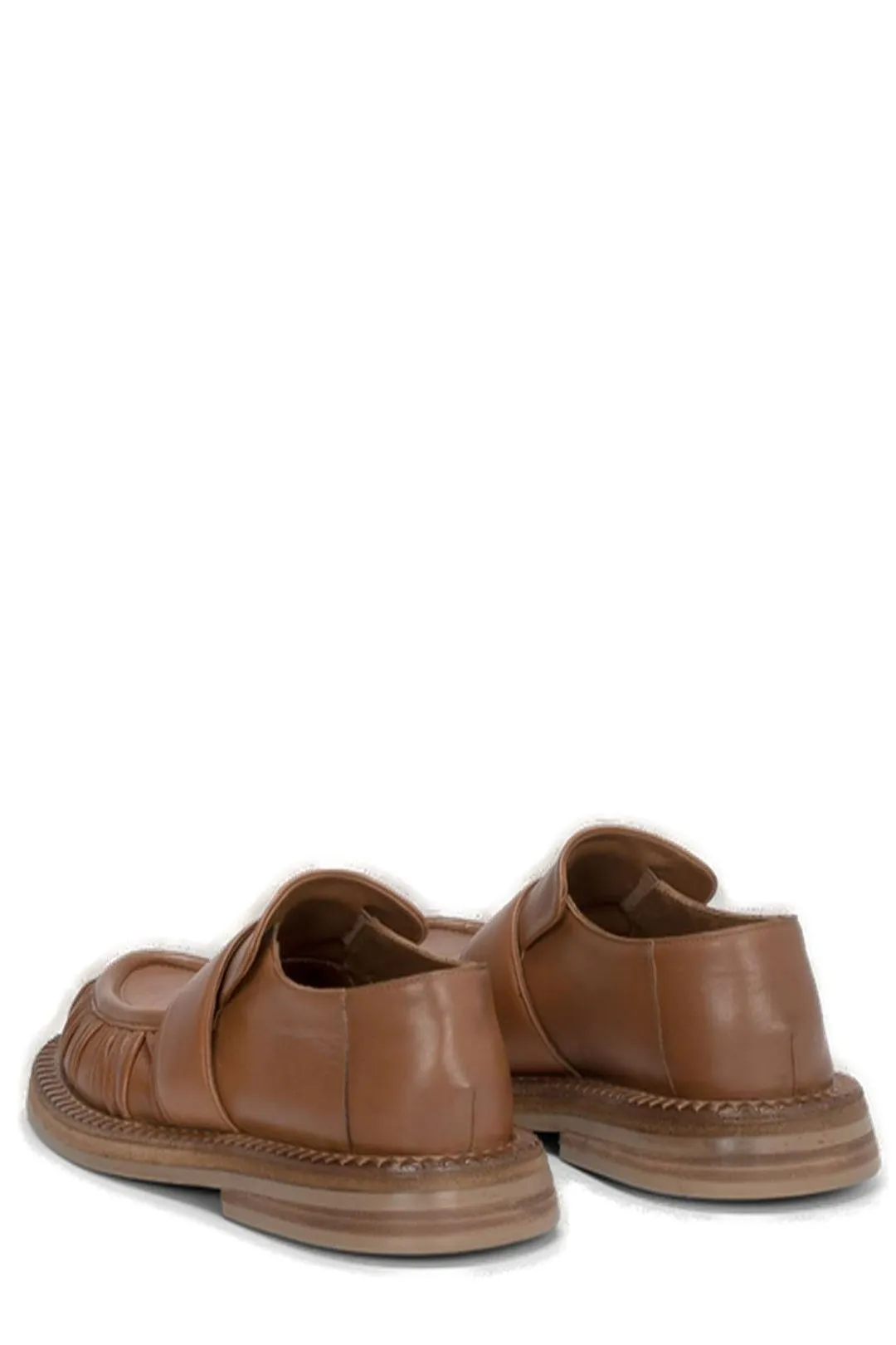 Marsll Alluce Round-Toe Loafers