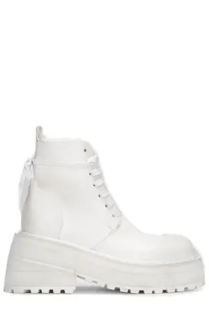 Marsll Chunky Sole Combat Boots