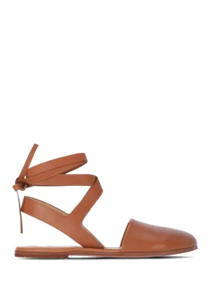 Marsll Marcella Ankle Tie Flats