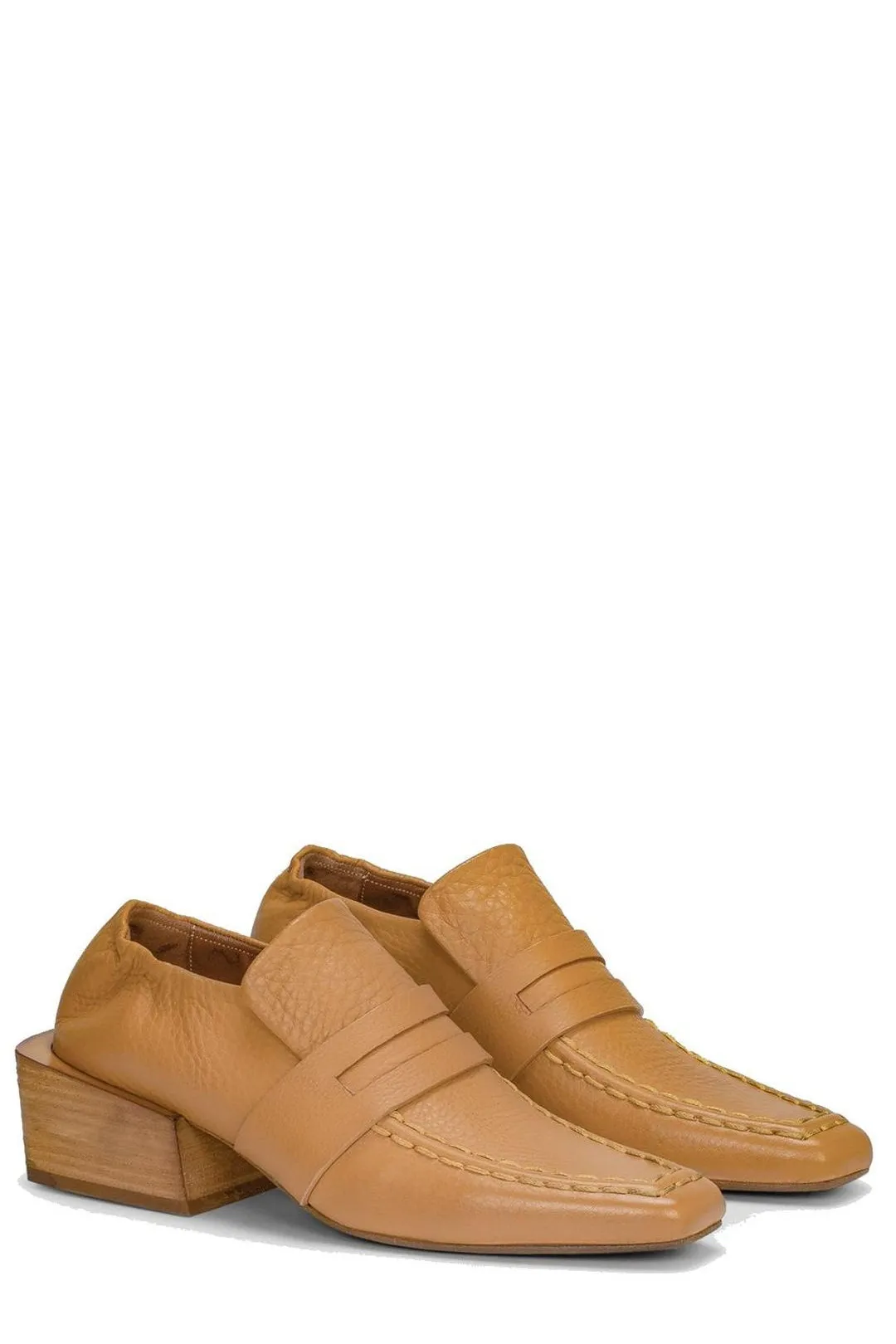 Marsll Pannelletto Heeled Loafers