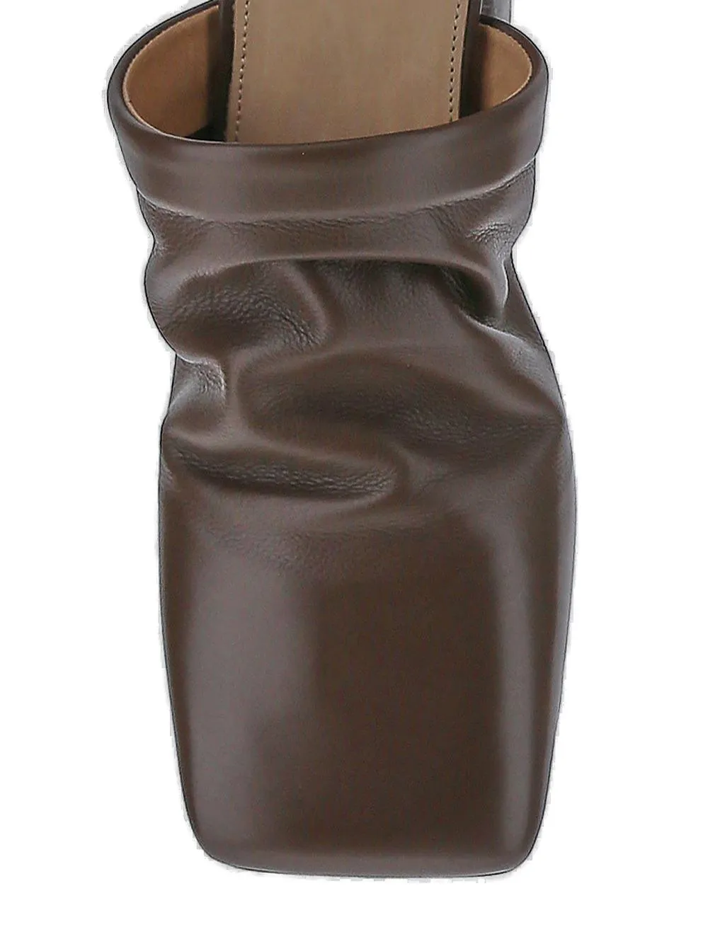 Marsll Pinnettina Square-Toe Mules