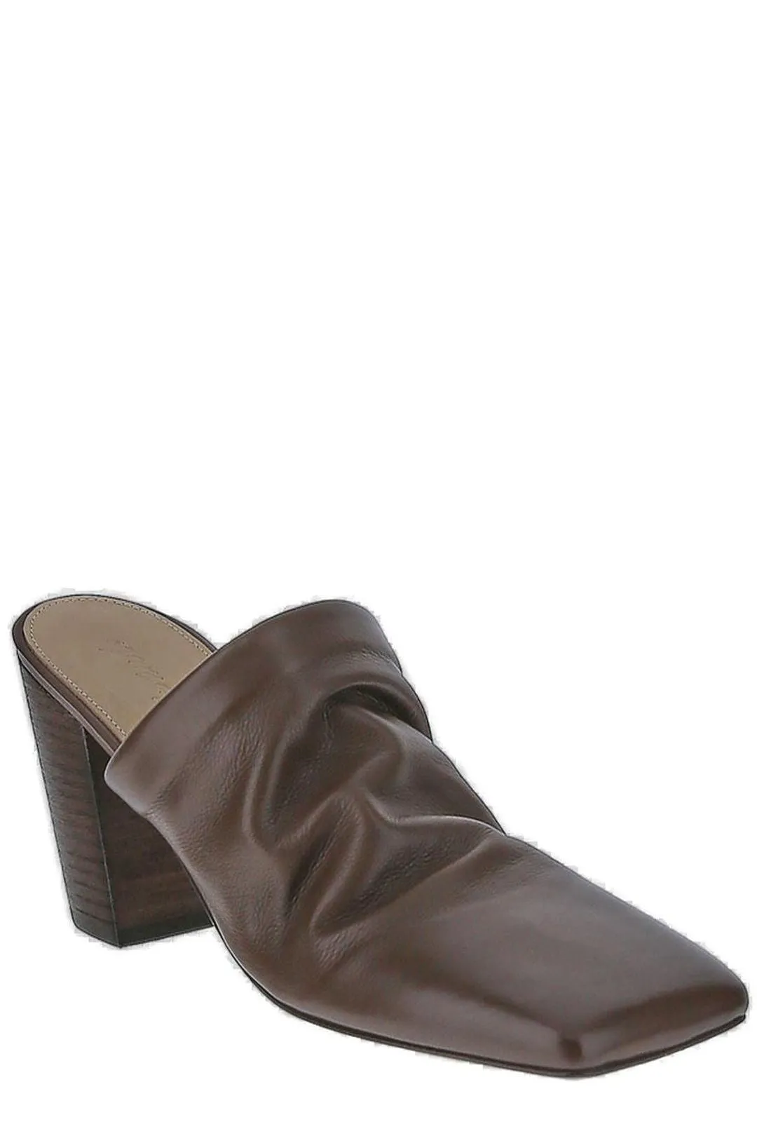 Marsll Pinnettina Square-Toe Mules
