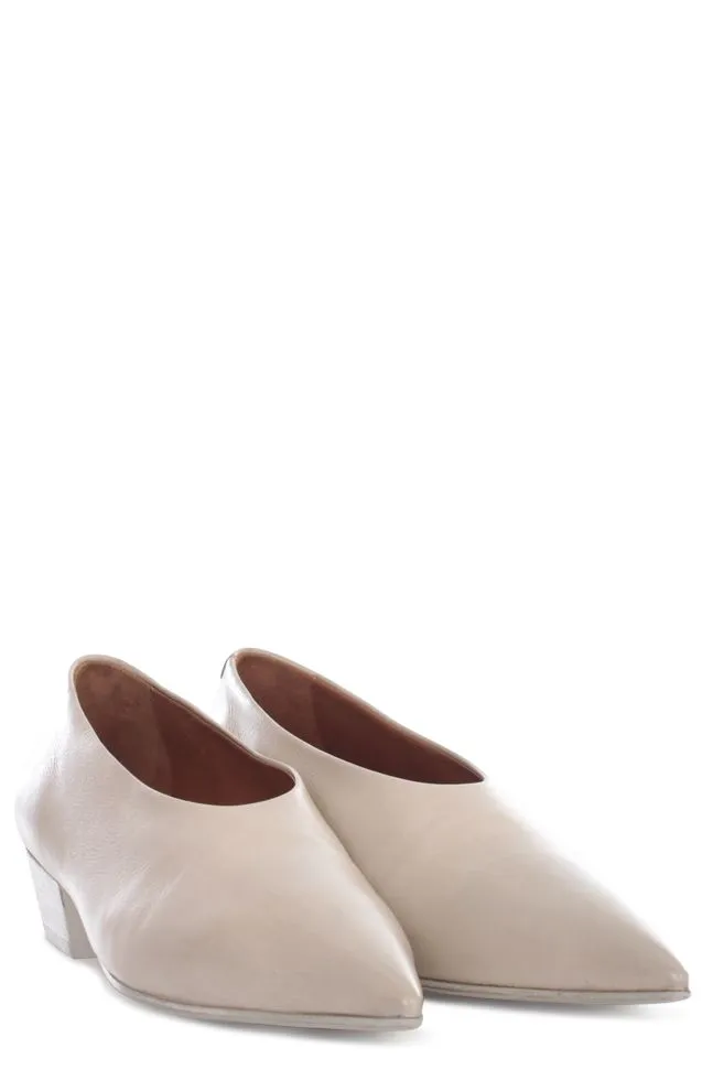 Marsll Puntello Decollete Pointed Toe Flats