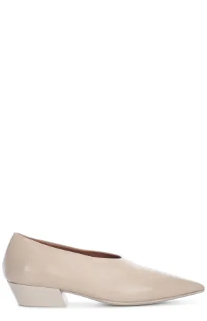Marsll Puntello Decollete Pointed Toe Flats