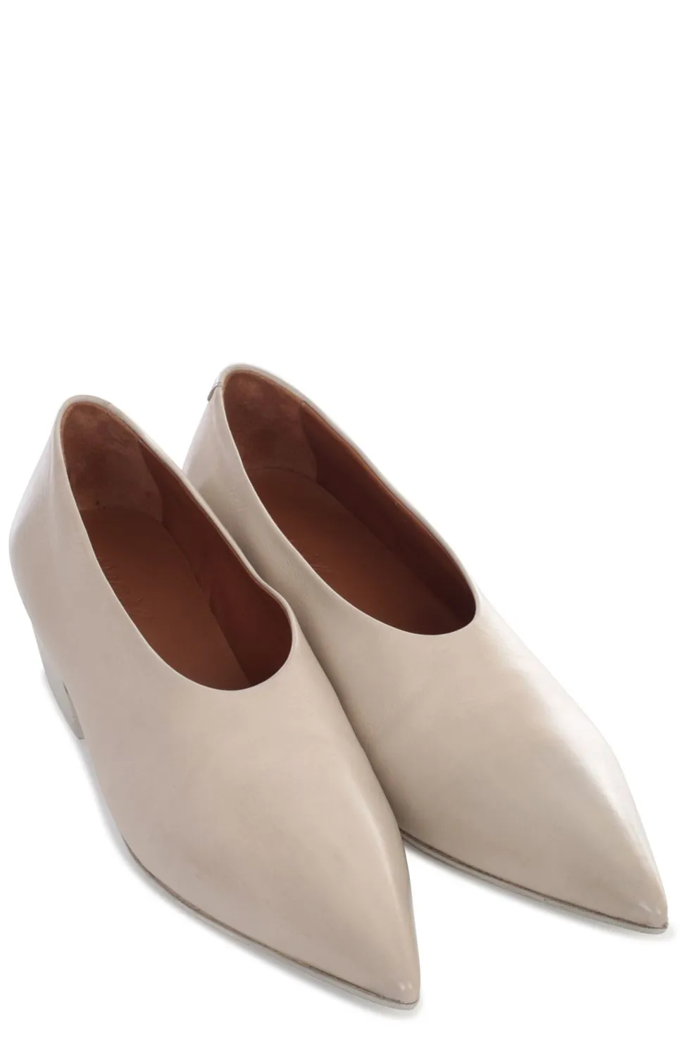 Marsll Puntello Decollete Pointed Toe Flats