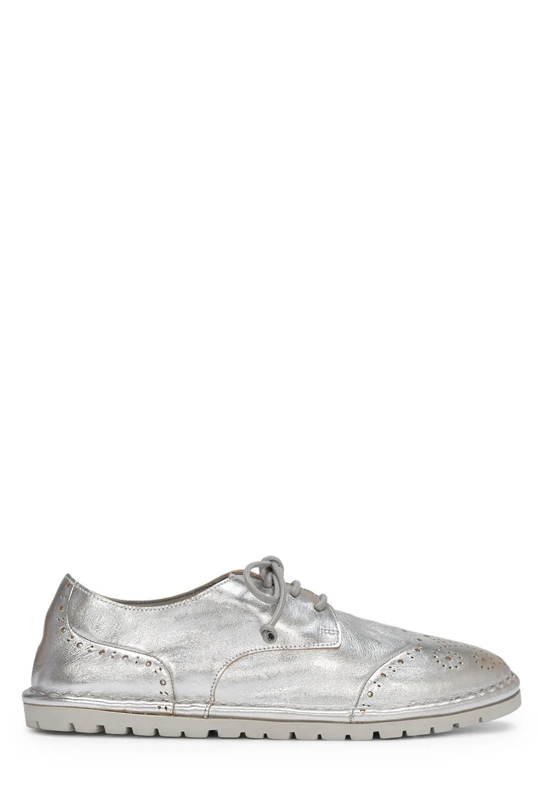 Marsll Round Toe Lace-Up Brogues