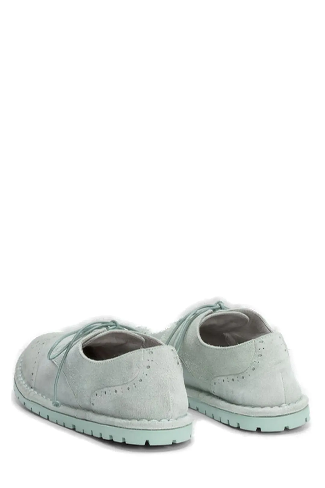 Marsll Round Toe Lace-Up Brogues