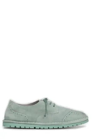 Marsll Round Toe Lace-Up Brogues