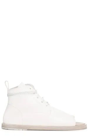 Marsll Sandello Peep-Toe Lace-Up Shoes