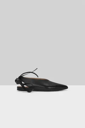 Marsll Stuzzicadente Ankle Tie Pointed Toe Flats