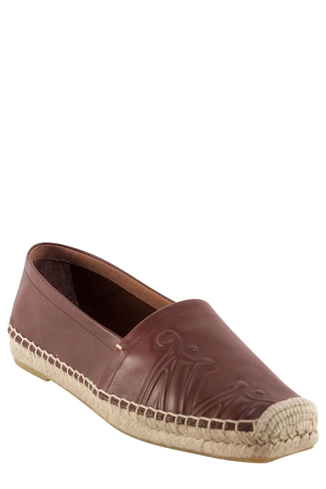 Max Mara Embossed Slip-On Flats