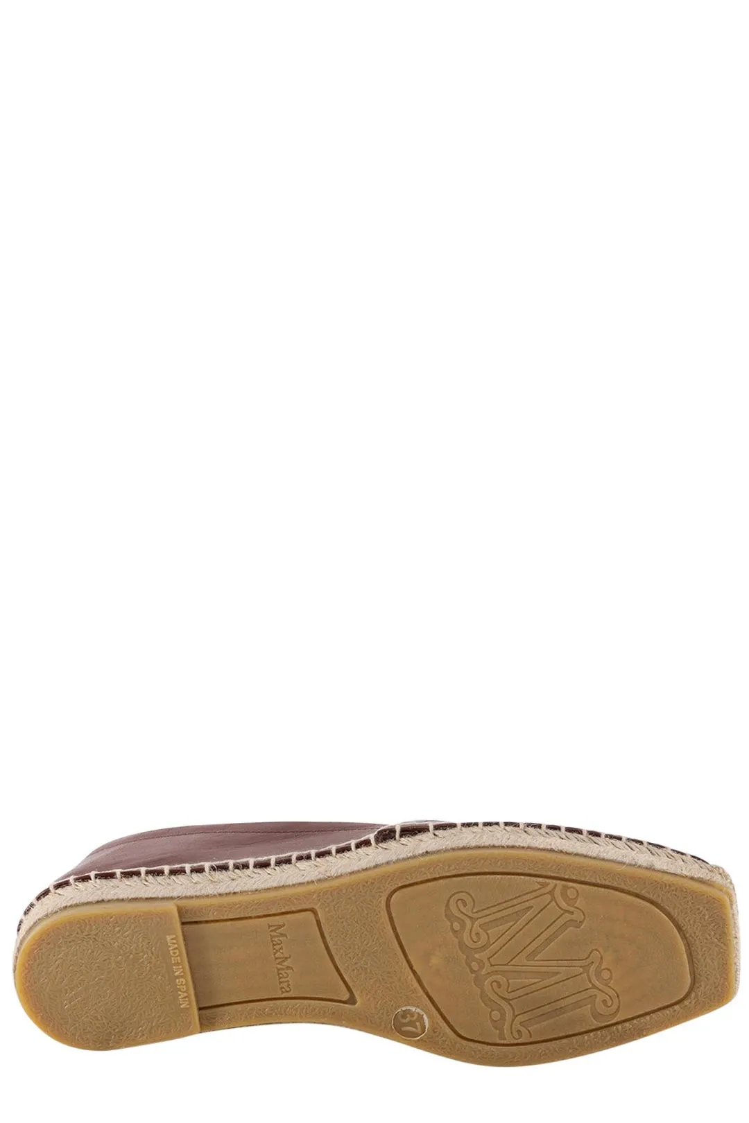 Max Mara Embossed Slip-On Flats