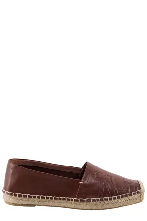 Max Mara Embossed Slip-On Flats