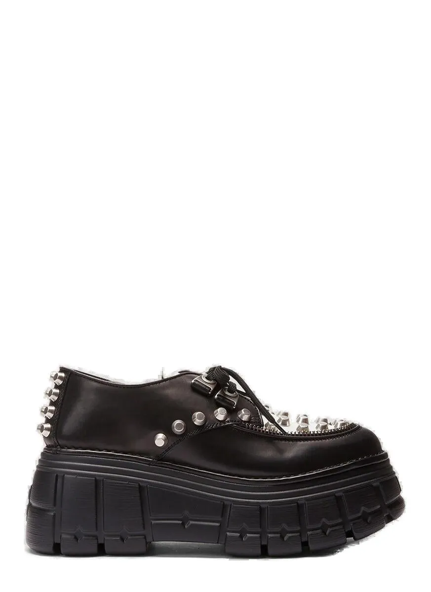 Miu Miu Creepers Platform Moccasins